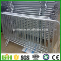 Hot Sale Customized Size Galvanized stainless steel construction barricades/used crowd control barriers